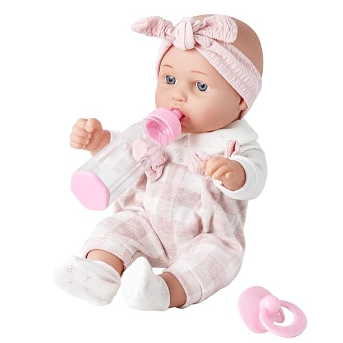 Enjoyin Coffret Cadeau poupée 30 cm pour Filles et garçons