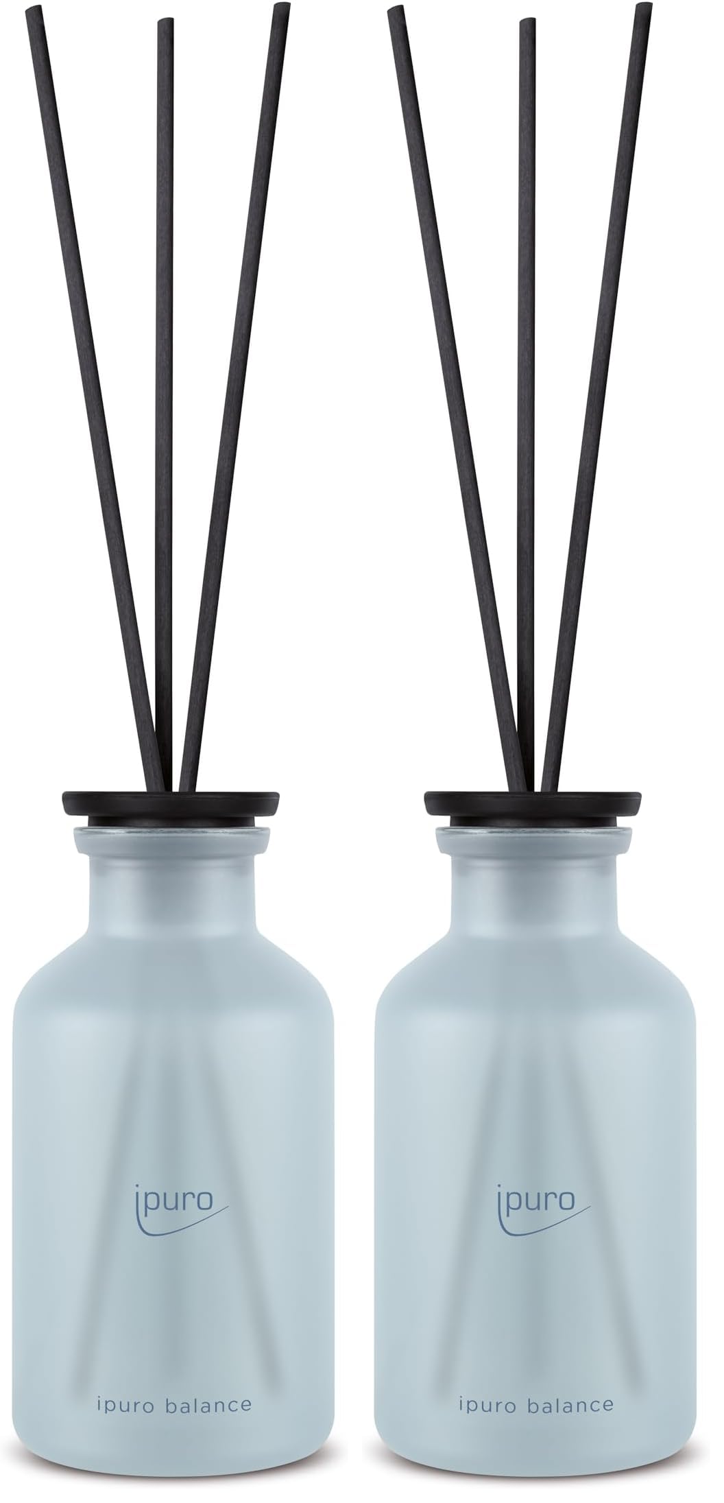 ipuro - Classic Raumduft Balance - 240ml | Raumerfrischer mit maritimen Noten, Orange & Bergamotte, Wasserlilie & weißem Tee - Duft | Diffuser mit Stäbchen | Erfrischender Lufterfrischer Wohnung