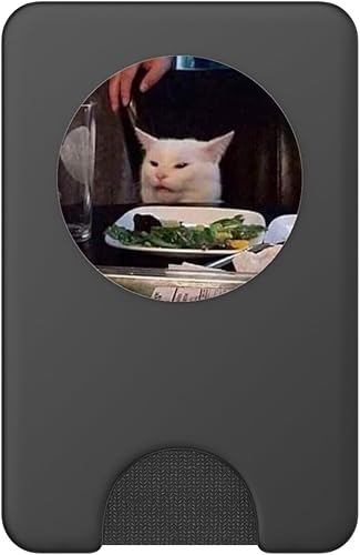 Miniatura 7 de Disgusted Cat PopSockets PopGrip agarre intercambiable para teléfonos y tabletas PopSockets MagSafe PopGrip para iPhone