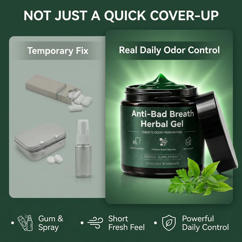 Anti-Bad Breath Herbal Gel Supplement (2)