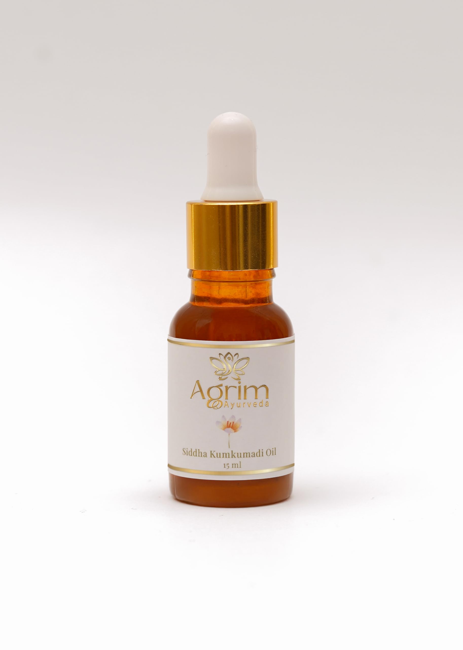 Siddha Kumkumadi Oil by Agrim Ayurveda– 15 ml — Flash AI Score 93/100