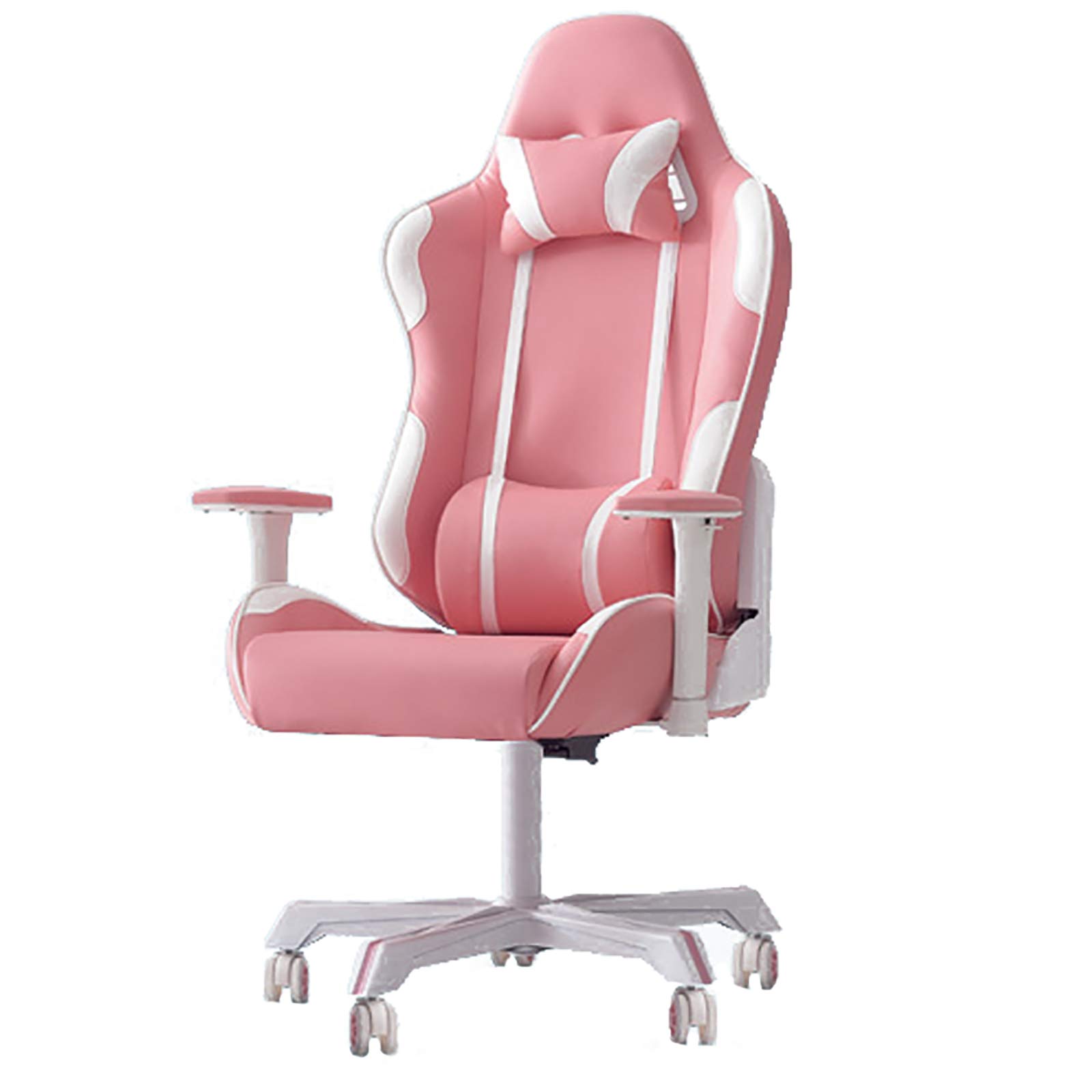 Office Chair Gaming Chair Computer Chair Gaming Chair with Footrest,PU Leather Office Computer Chair with Headrest Lumbar Support,Ergonomic Racing