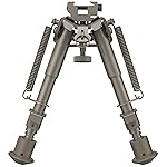 CVLIFE 6-9 Inches Picatinny Bipod Adjustable Spring Return with Picatinny Adapter (Flat Dark Earth, 6\'\'-9\'\')