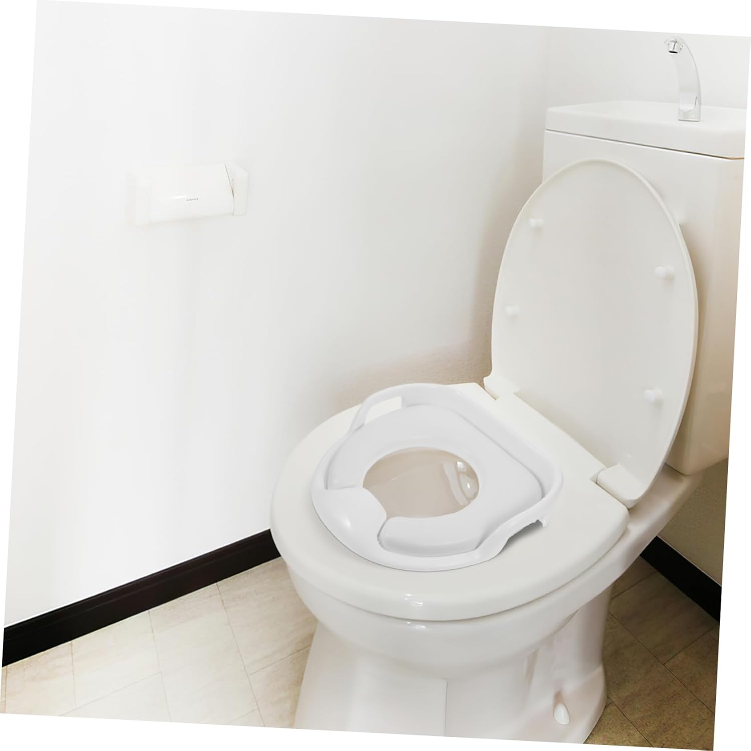 Vaguelly Potty Training Seat for Boys and Girls Comfortable Boy Girl Toilet Seat Smooth Easy to Install Lightweight Design for Boys and Girls for Bathroom Training