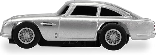 Miniatura 3 de Scalextric Micro James Bond Goldfinger Aston Martin DB5 164 Slot Race Car G2221, plateado