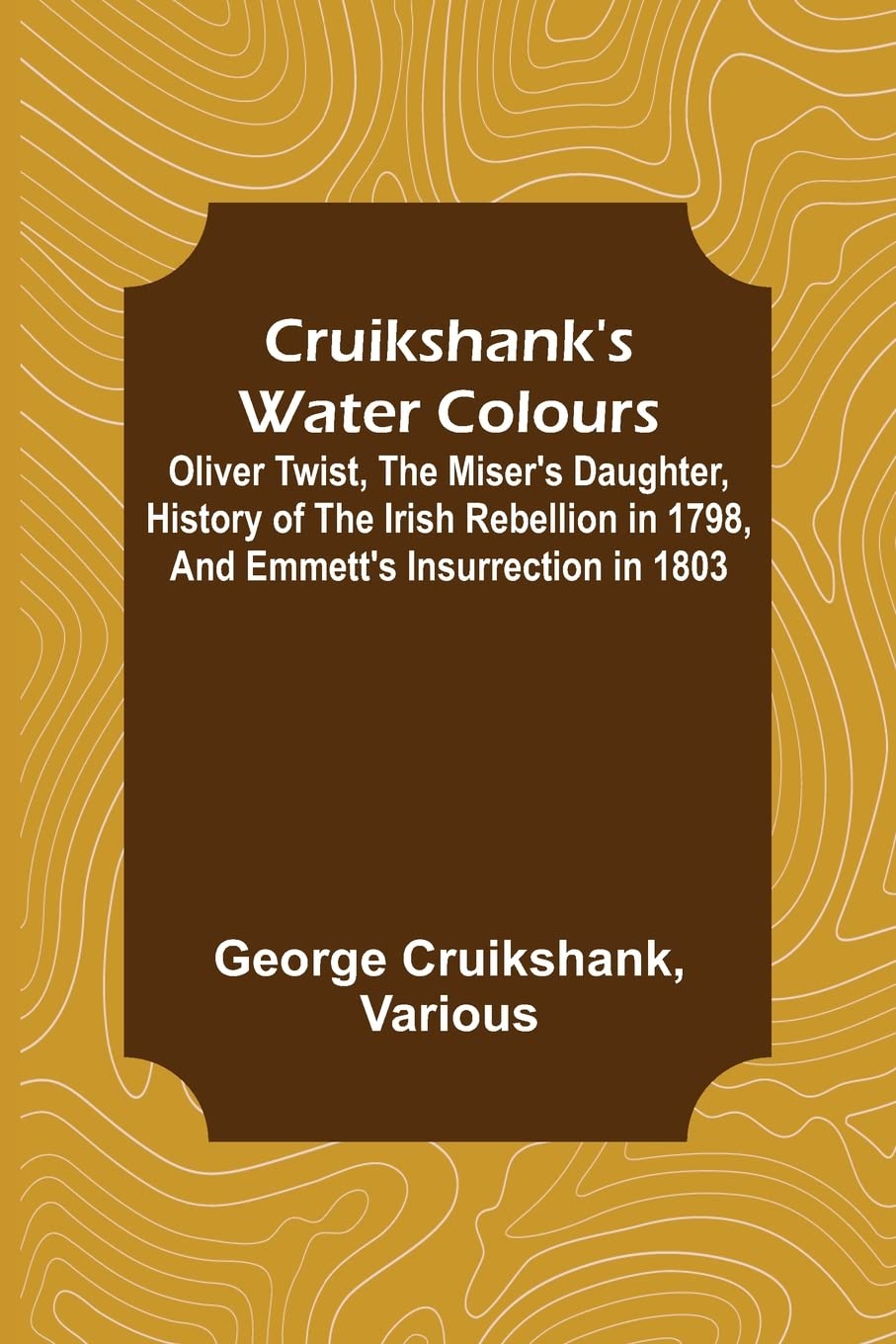 Cruikshank's Water Colours le livre d'art idéal pour vos moments de lecture au salon
