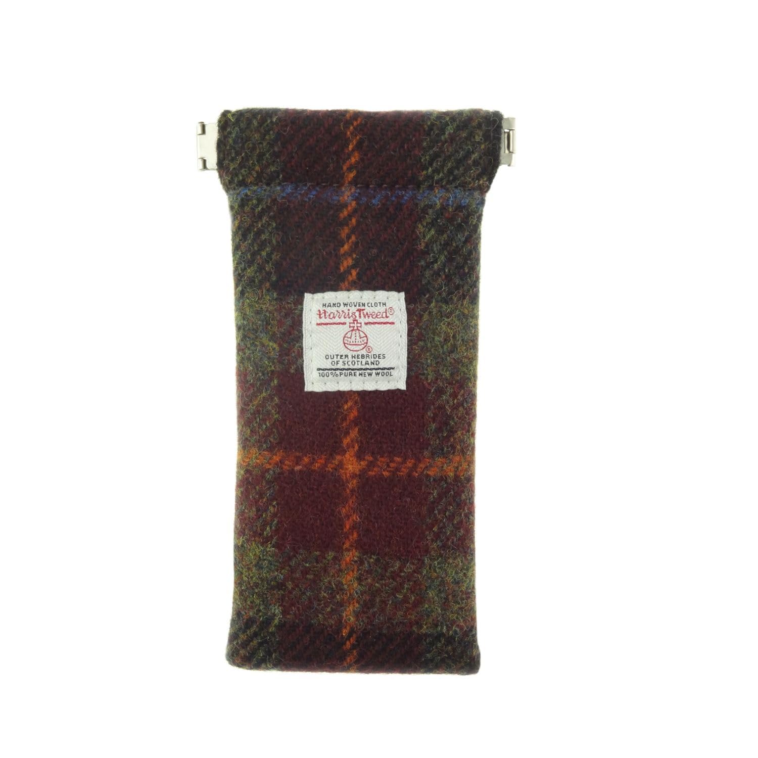 Glen Appin Unisex Colour 59 Rust Check Harris Tweed Glasses Cases (Colour 59 Rust Check)