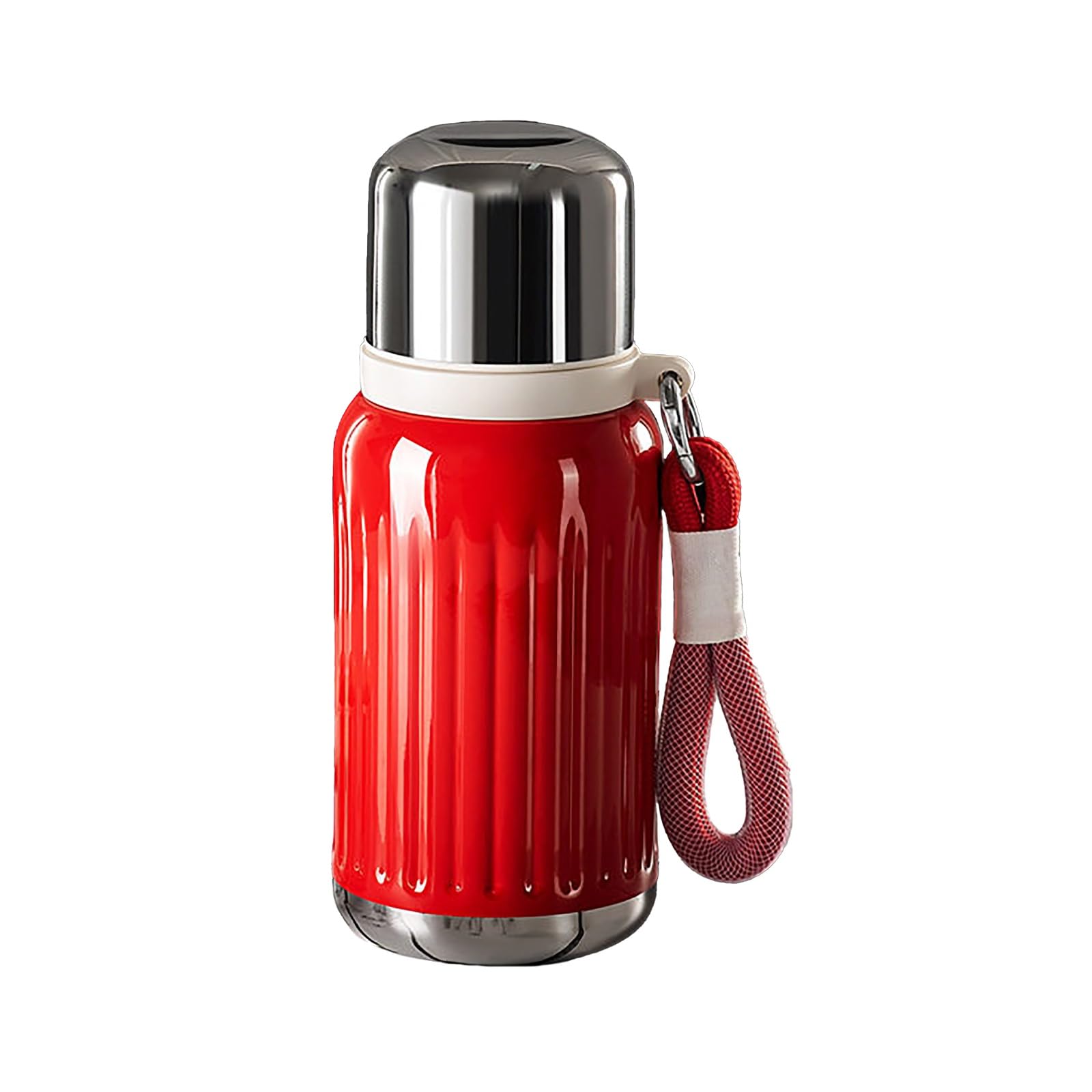 300ml / 10oz, Miniaturowy Kubek Termiczny, Izolowany Kubek na Wodę, Szczelny I Przenośny, Łatwy do Czyszczenia, Odpowiedni do Szkół, Biur I Siłowni(Red)