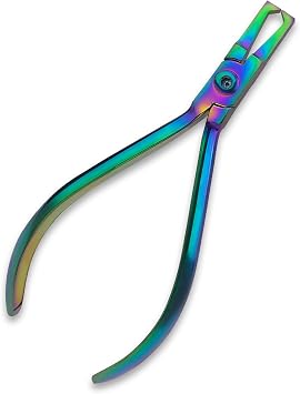 Bracket Removing Pliers Rainbow - Efficient DIY Tool Kit for Durable Stainless Steel Bracket Remover for DIY Enthusiasts and Crafters Bracket Removing Pliers