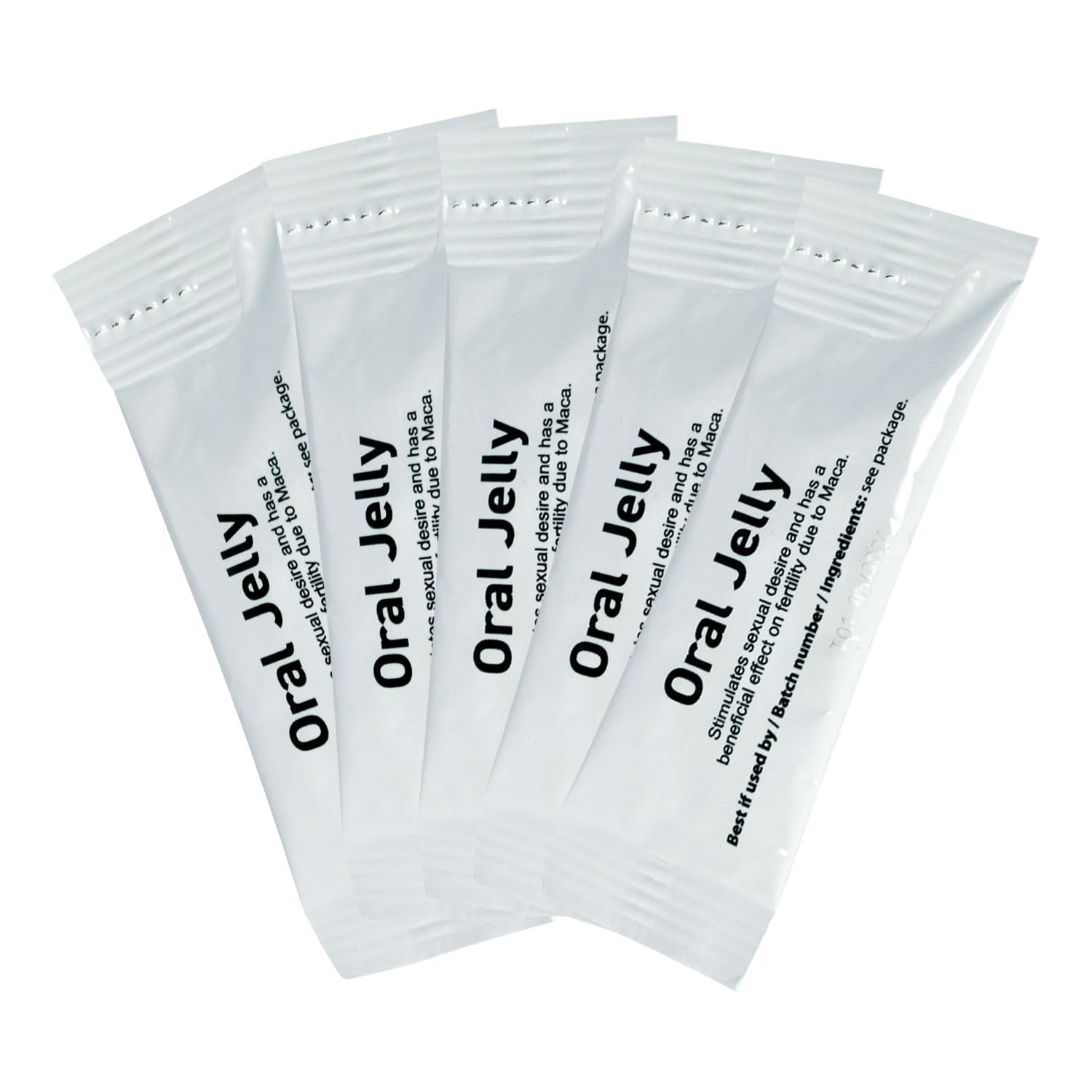 Morningstar - Extreme Jelly Sticks - Oral Jelly Nahrungsergänzungsmittel - mit Ginkgo Biloba, Muira Puama und Maca - Libido Jelly Lust