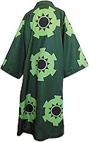 Vista 3 de Disfraz de cosplay para adultos, disfraz de anime, bata tipo kimono para Halloween