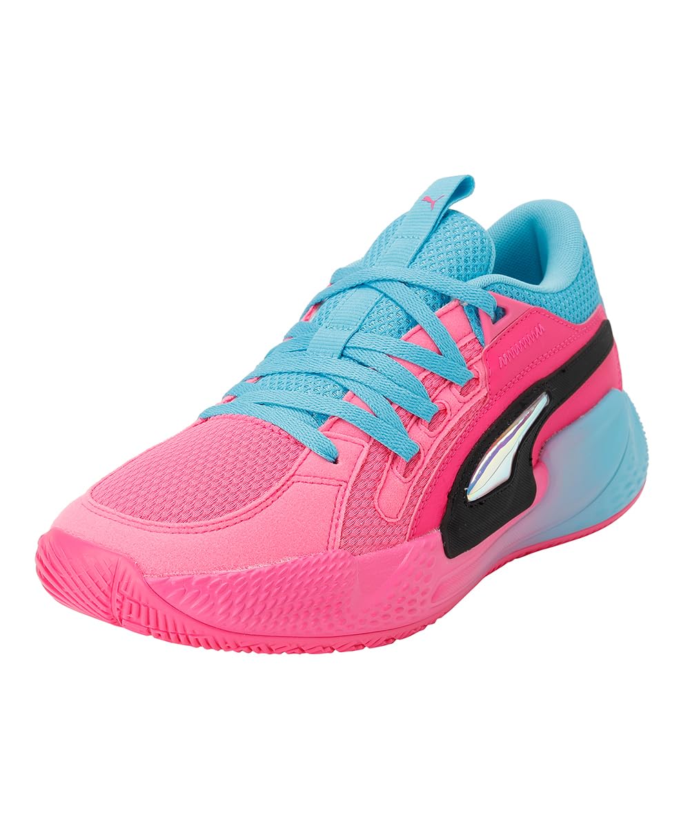 Puma Unisex-Adult Court Rider Chaos Imbalance Fluro Pink PES-Bright Aqua Basketball Shoe - 8UK (37861301) (B0BRBHBG91) Amazon Price History, Amazon Price Tracker