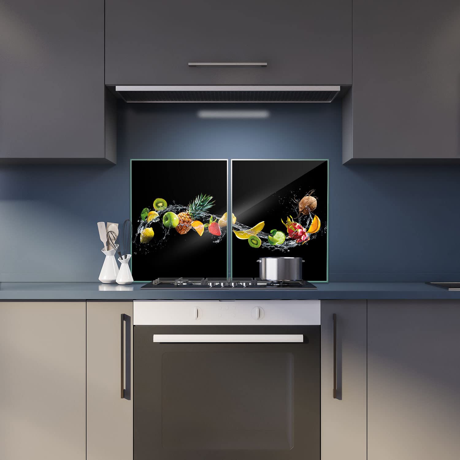 Decorwelt | Piastre Di Copertura Per Piano Cottura, 2 X 40 X