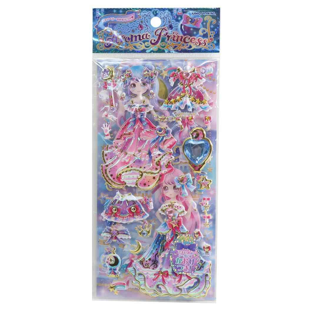 Amazon.co.jp: 着せ替えシール 2枚組[アロマプリンセス]シールシート