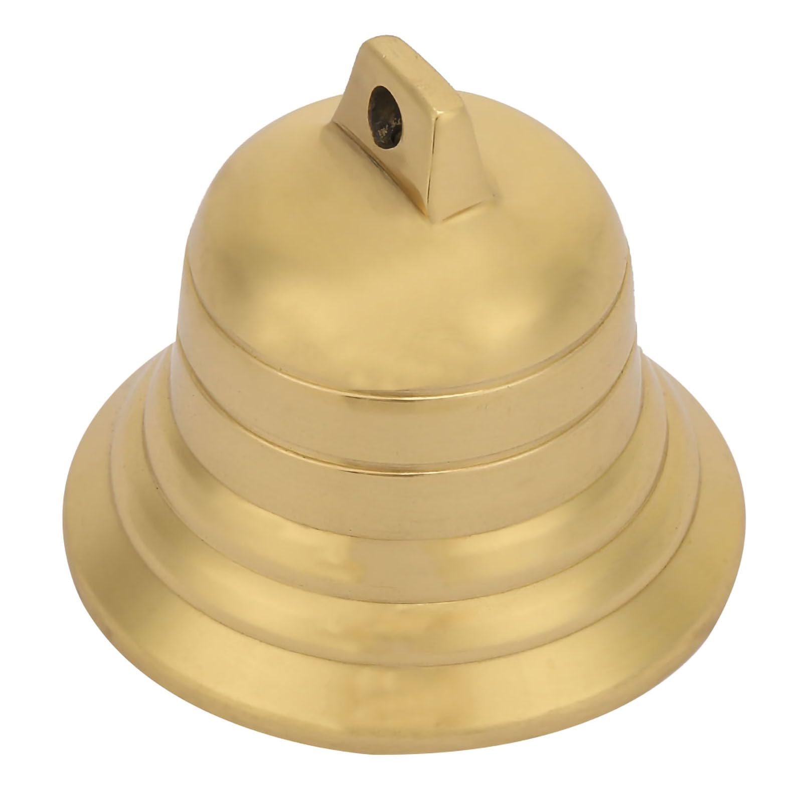 Kupfer-Feng-Shui-Glocke, antikes Messing, hängende Schiffsglocke, Glücksschutz-Glocke, buddhistisches Zubehör für Auto, hängende Rasseln, Heimdekoration