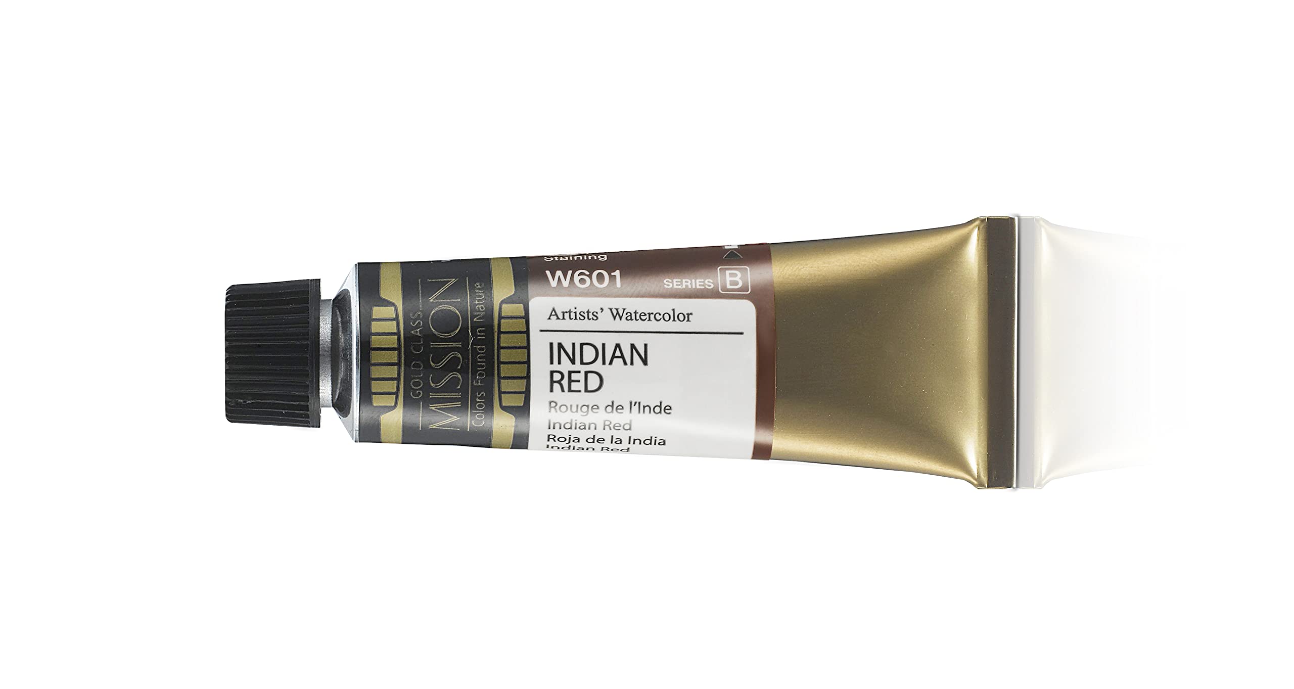 Martin Universal Design MISSION GLD WC 15ML INDIAN RED Mission Gold Watercolour 15ml Tube - Indian Red