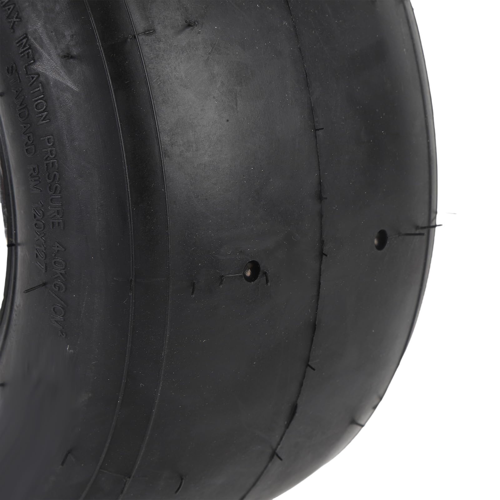 10 X 4.50-5 Llanta de Ruedas Delanteras, Carro de de ATV UTV Go Kart Road Tire con Borde bajo Deslizamiento bajo Control 4PR sin Tubra sin Tubra