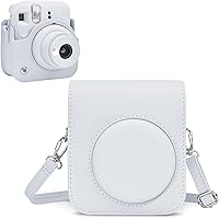 Vista 18 de Rieibi - Estuche para cámara compatible con Fuji Instax Mini 12 - Funda de transporte para cámara instantánea Fujifilm Instax Mini 12 - Funda mini