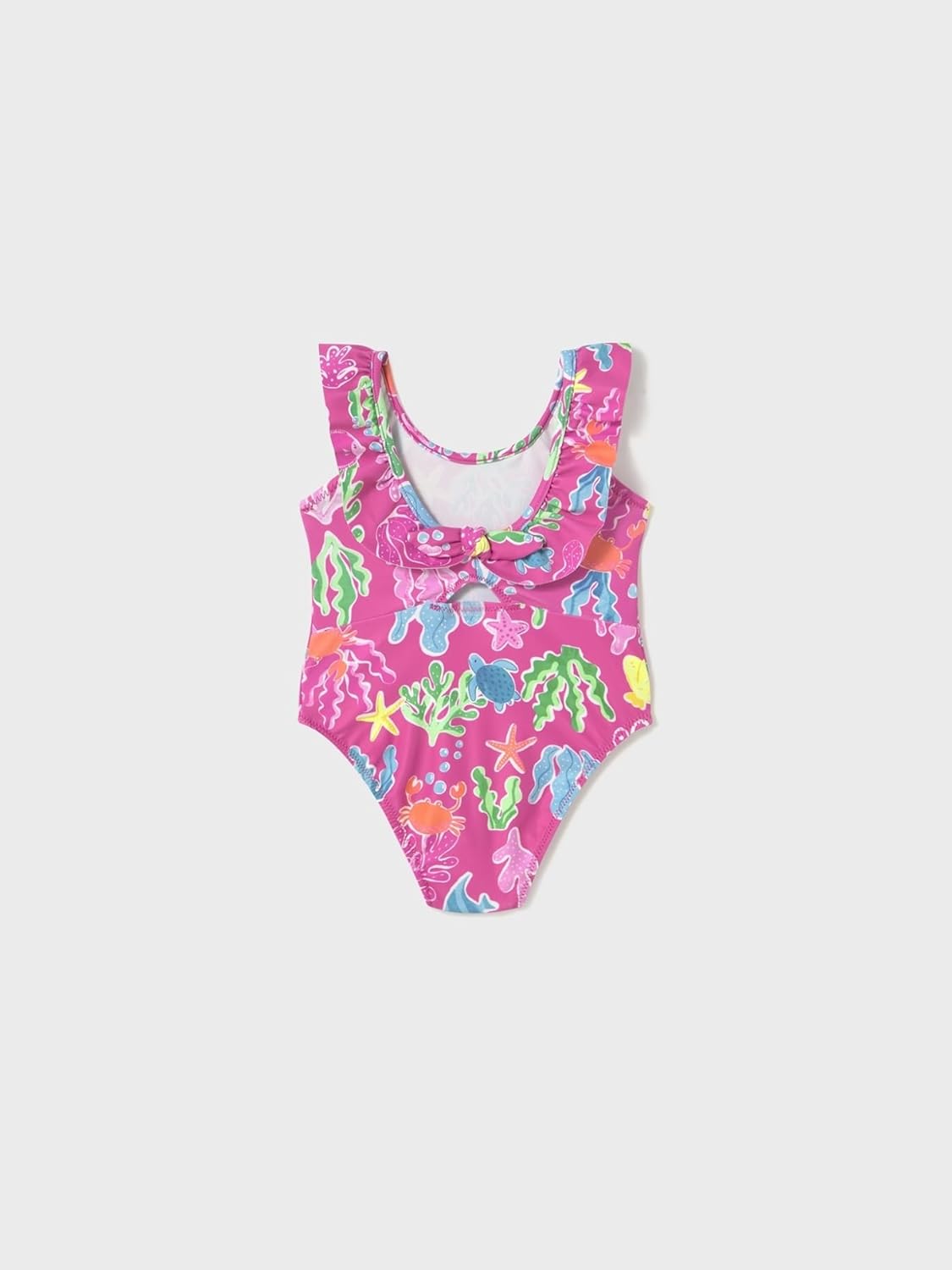 Mayoral Printed Swimsuit for Baby-Girls Fuchsia