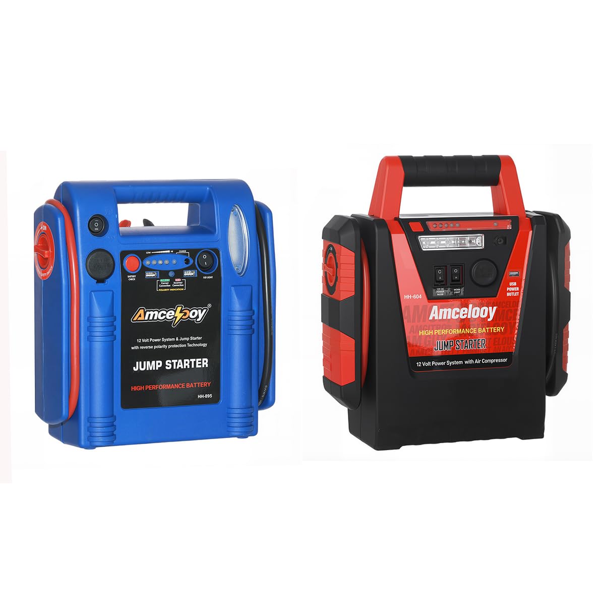Car Battery Jump Starter 12V Booster for Up to 8 0L Gas 8 0L Diesel Engines Car Battery