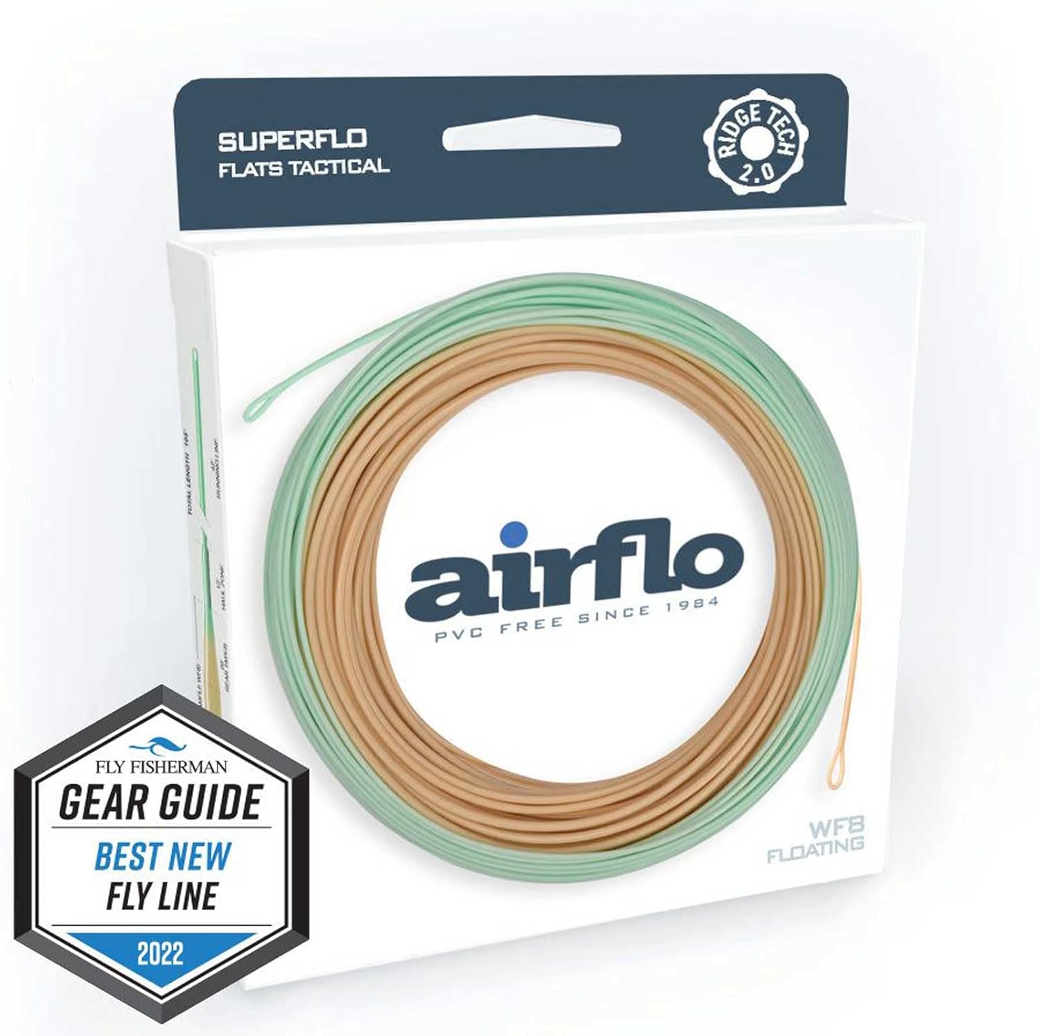 Airflo Superflo Ridge 2.0 Flats Tactical Taper Fly Line (WF8F)