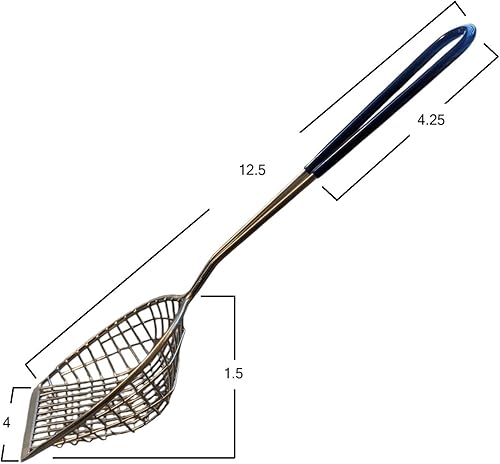 Miniatura 6 de La cuchara original para freír, espumadera de acero inoxidable para cocinar, drenar y freír