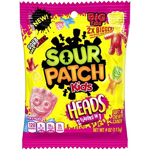 Sour Patch Kids Heads 2 Flavors in 1