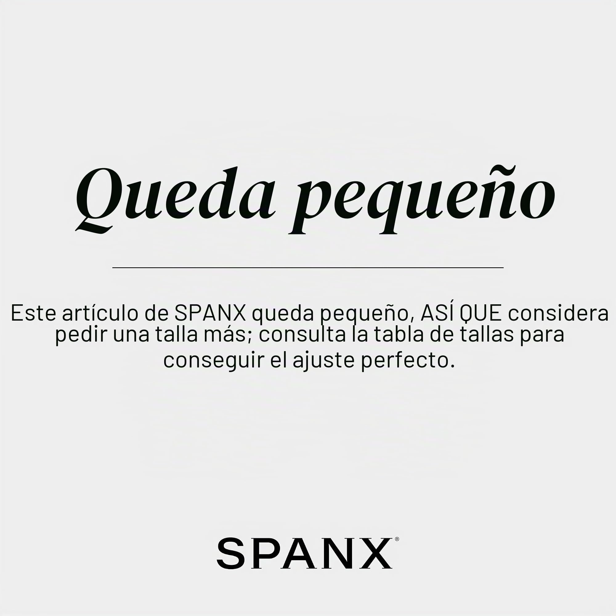 Spanx High-Waisted Mid-Thigh Short Cinturn Moldeador Mujer (Pack de 1)