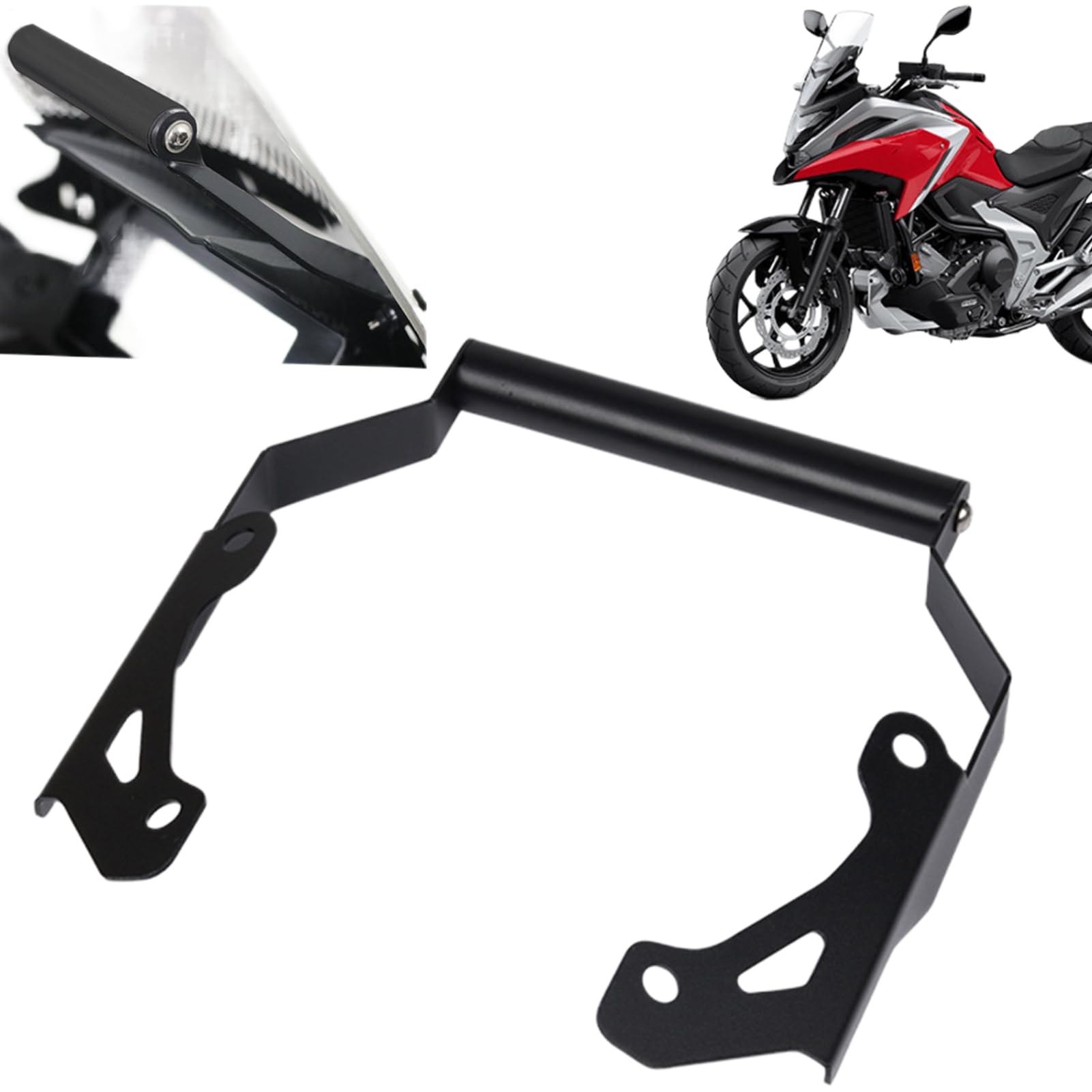Supporto Per Telefono Per Moto Supporto GPS in Alluminio per Moto | Barra Di Espansione, Porta Smartphone, Supporto Gps Per Moto