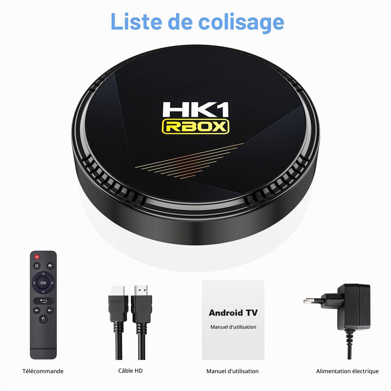 Android TV Box,Android 12.0 TV Box Allwinner H618 Quadcore 4GB RAM 32GB ROM | Mali-G31 MP2 GPU Support 6K 3D 1080P 2.4/5.0GHz WIFI6 BT5.0 10/100M Ethernet HDR10 HDMI 2.0