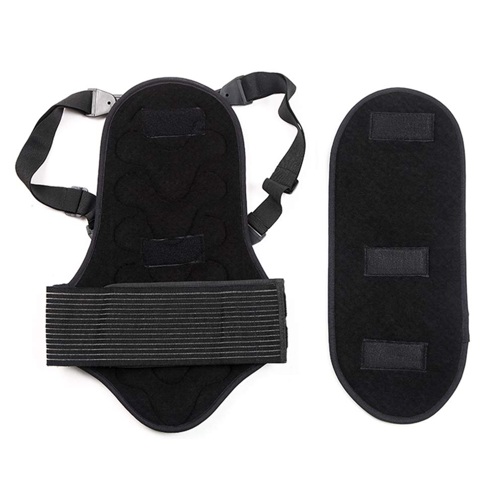 Almohadilla protectora de EVA desmontable para motociclismo, montaña, esquí, patinaje y snowboard, carcasa gruesa de polietileno de impacto
