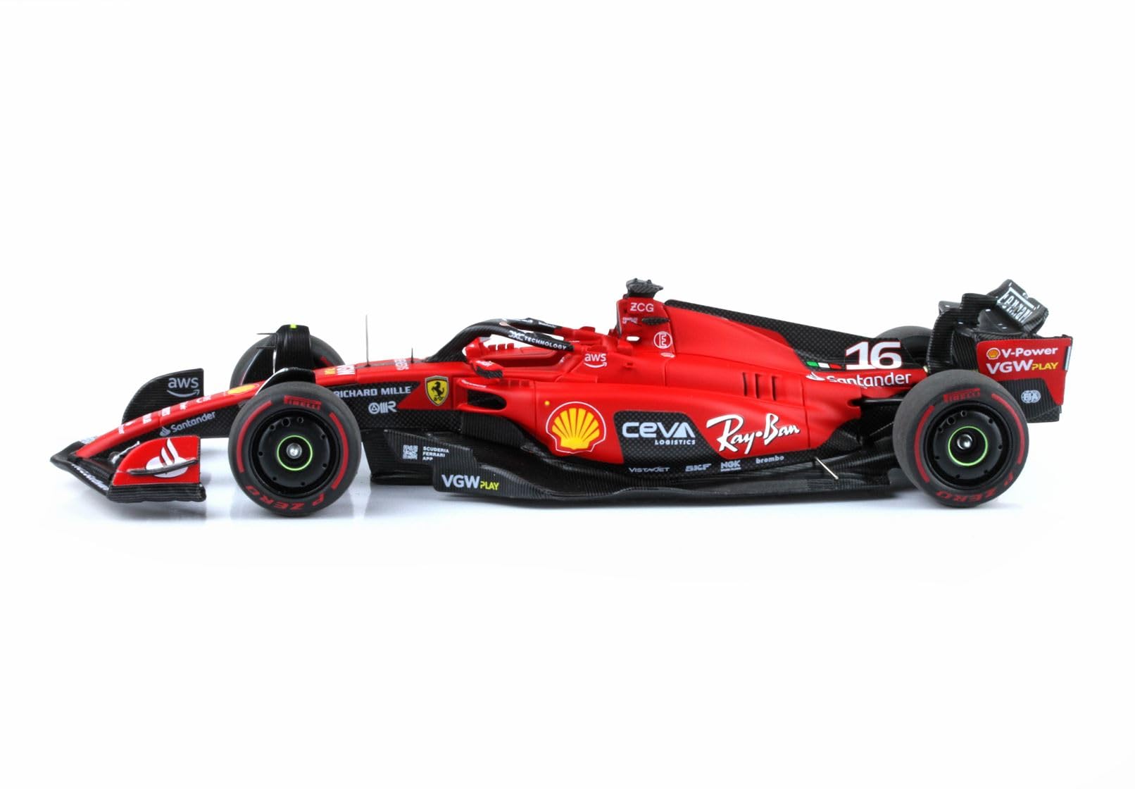 BBR F1 フェラーリ　ルクレール 1/18 ヘルギーGP2023 新品未使用 BBR F1 フェラーリ ルクレール 1/18 ヘルギーGP2023 新品未使用 B.B.R