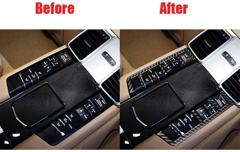 Carbon Fiber Interior Trim Cover Trim Fit for Porsche Panamera 10-16