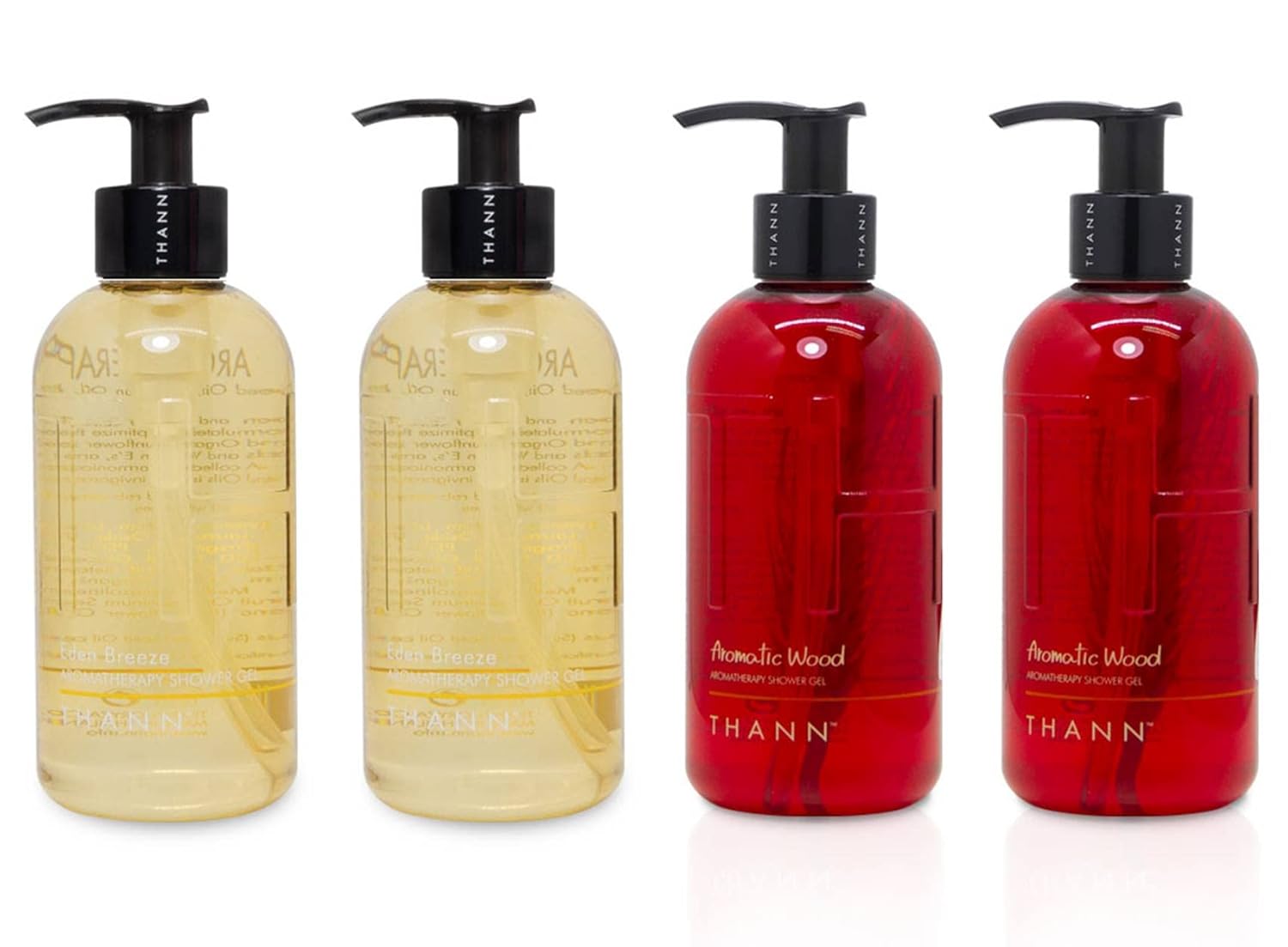 THANN Eden Breeze and Aromatic Wood Shower Gel Set