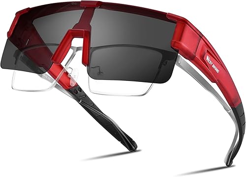 CYCLESPEED Gafas de sol polarizadas de ciclismo para hombres y mujeres gafas de ciclismo UV 400 para béisbol pesca conducción