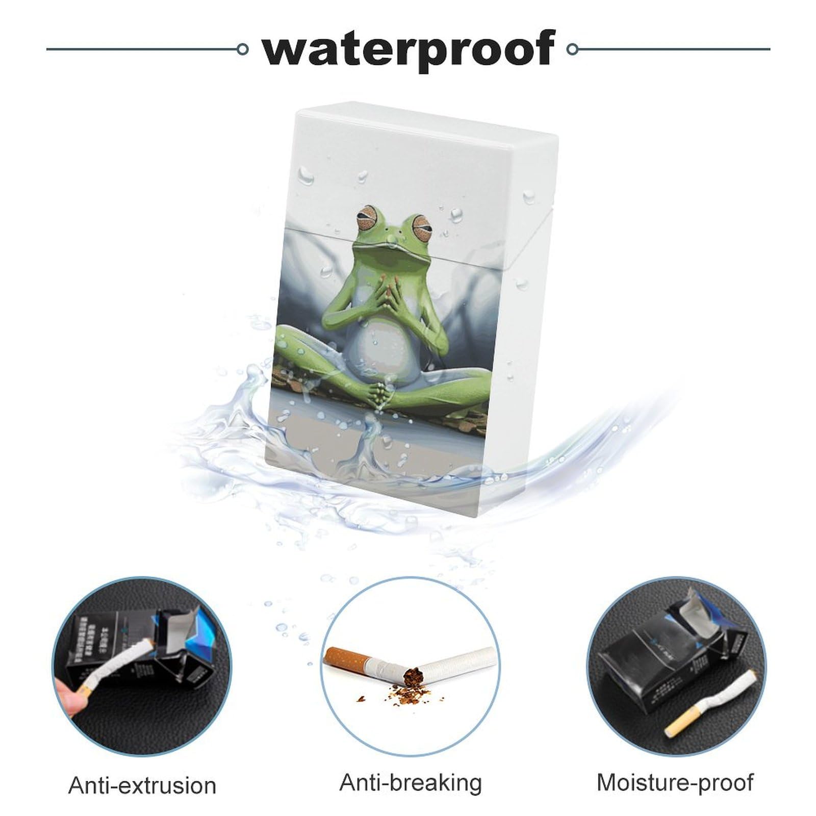 frog cigarette case Amazon.com: Funny Yoga Frog Cigarette Case Portable Waterproof Cigarette Box  Plastic Normal Size Pocket Cigarette Box Holder Flip Open Storage Case for  Men Women : Health & Household