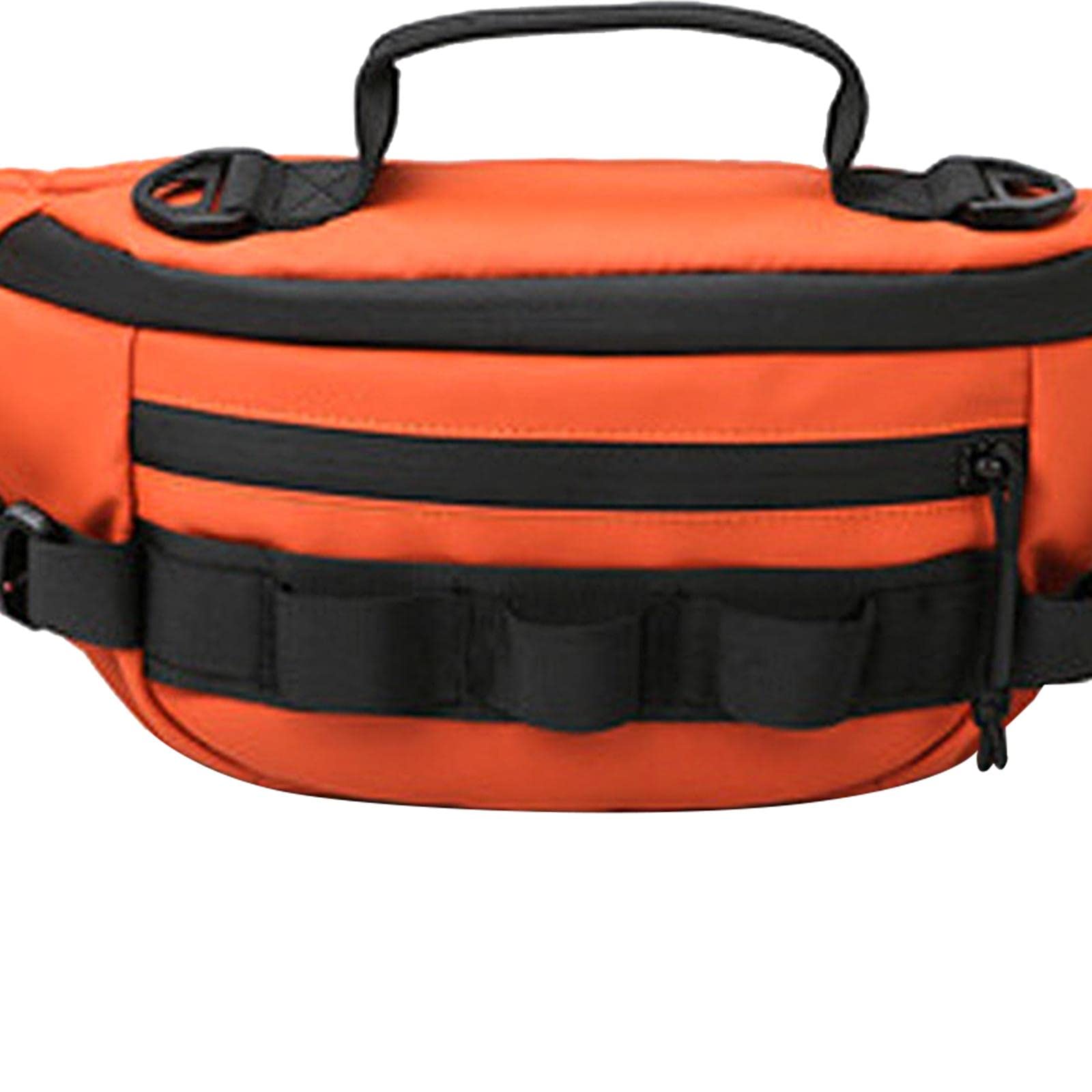 Sac Banane de Course Classique avec Sangle Réglable Léger, Orange