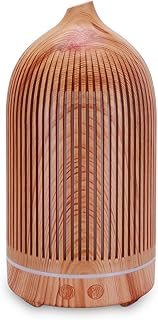 Aumaya Diffuseur,YX205 200 ML humidificateur d'air USB diffuseur d'air Huile Essentielle Machine d'aromathérapie brumisateur Art évidé 7 lumières colorées