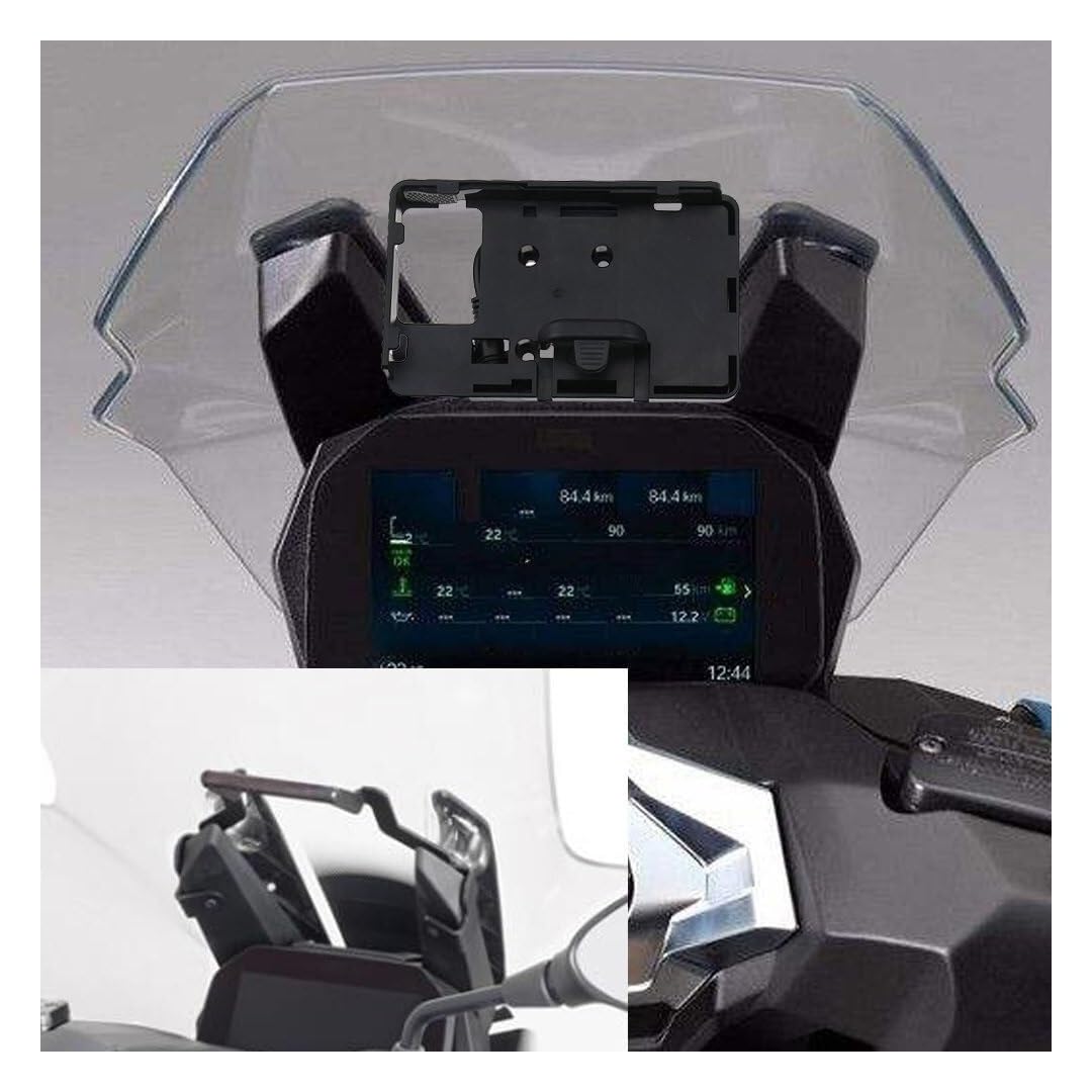 Fijación Smartphone Scooter Soporte de Navegación para Teléfono Motocicleta para C400X 2019