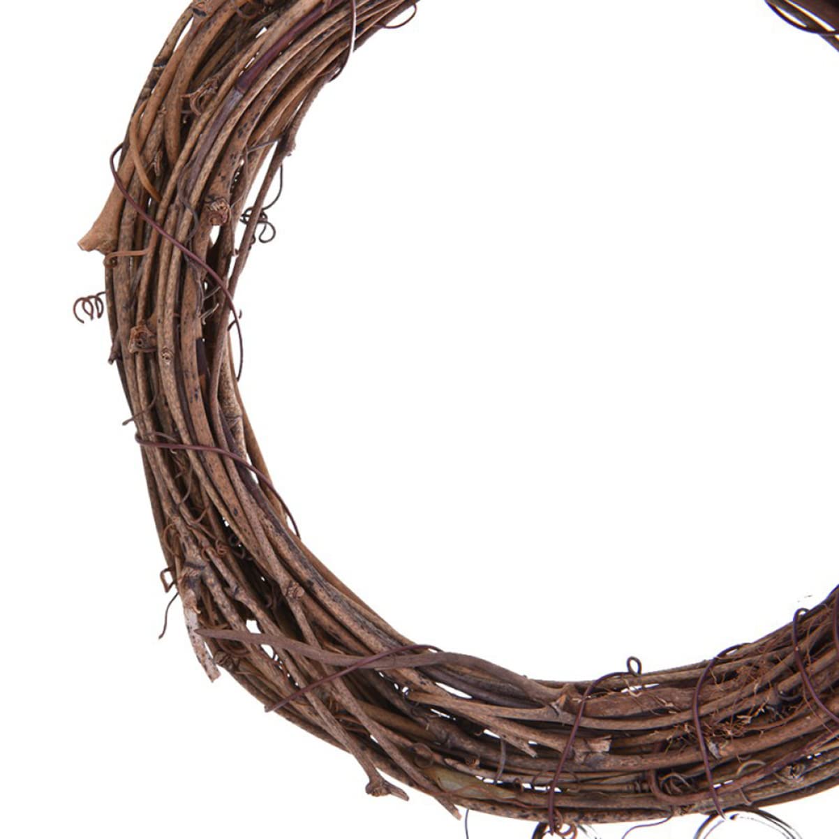 Angoily 2pezzi Altalena Per Uccelli Rattan Con Campanelli e Pervinca Legno Giocattolo Per Pappagalli e Parrocchetti Casuali