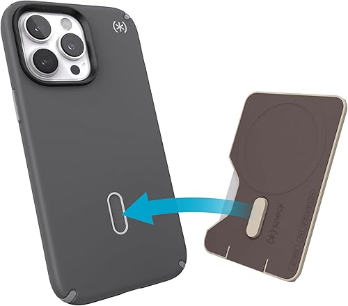 Miniatura 2 de Speck Accesorio MagSafe para iPhone Wallet  Bloqueo extraíble de clicklock antideslizante  Capacidad para 1  3 tarjetas  Acabado suave al tacto,