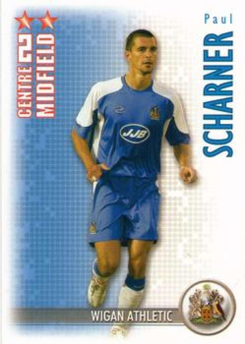 Panini2006-07 Magic Box Int. Shoot Out #NNO Paul Scharner Wigan Athletic Official Soccer Card in Raw (NM or Better) Condition