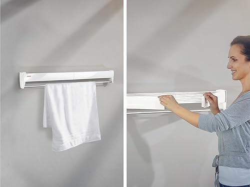 Miniatura 3 de Leifheit Telefix 100 - Tendedero retráctil de pared