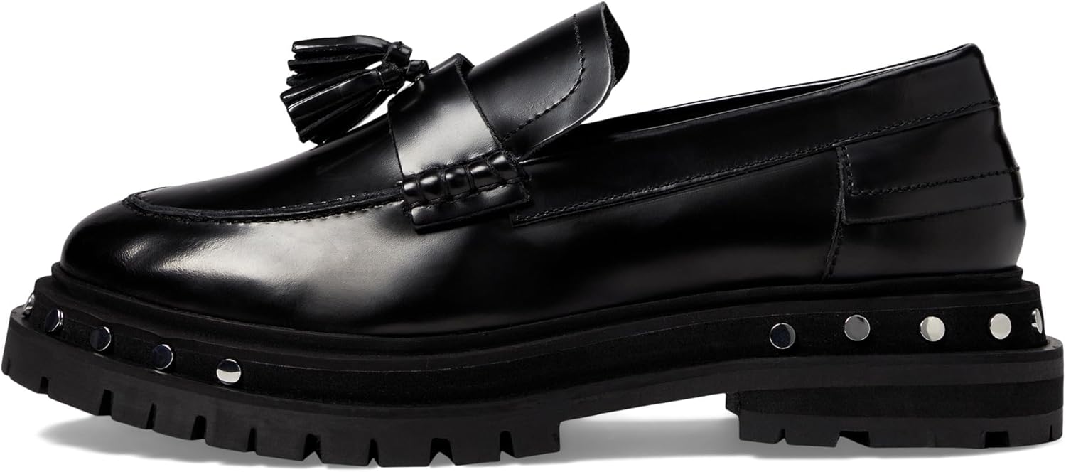 Free People Teagan Tassel Loafer Black EU 40 (US Women's 10) M