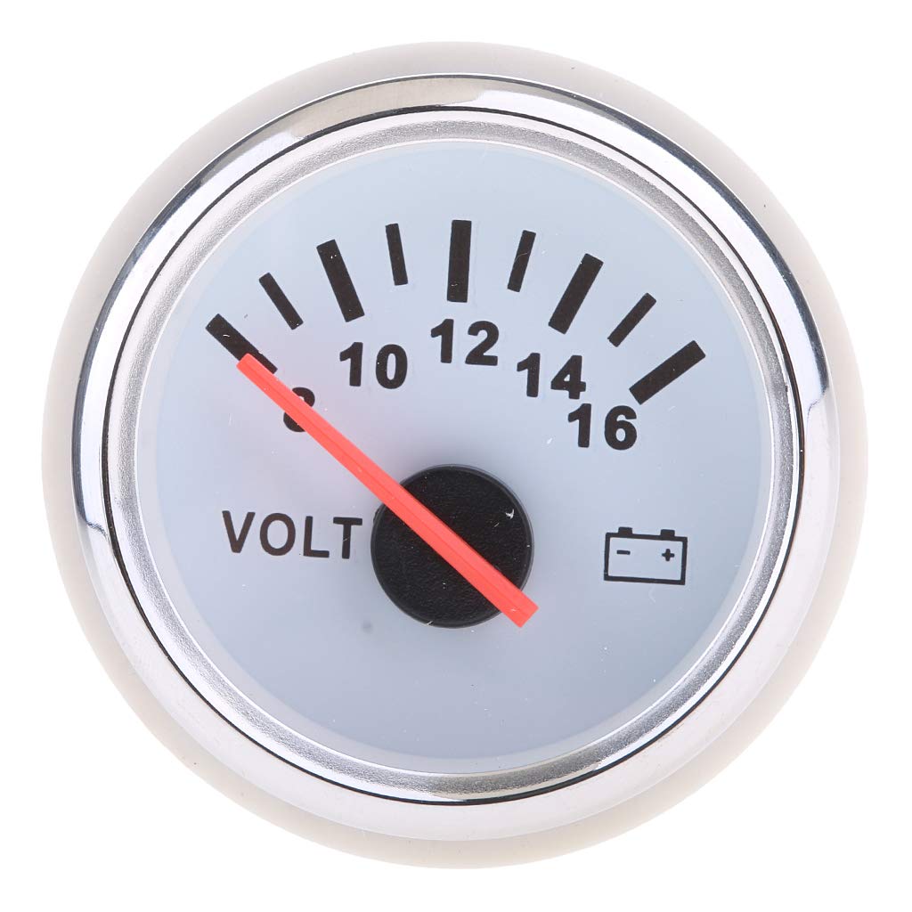 Jauge électrique 52mm / 2 ''de Voltmètre de Camion de Voiture de Batterie Marine de Bateau Marin de 9-32V - N1, 52mm 2 inch