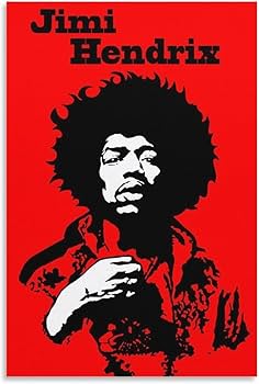 Amazon.co.jp: Jimi Hendrixジミヘンドリックスポスター歌手音楽