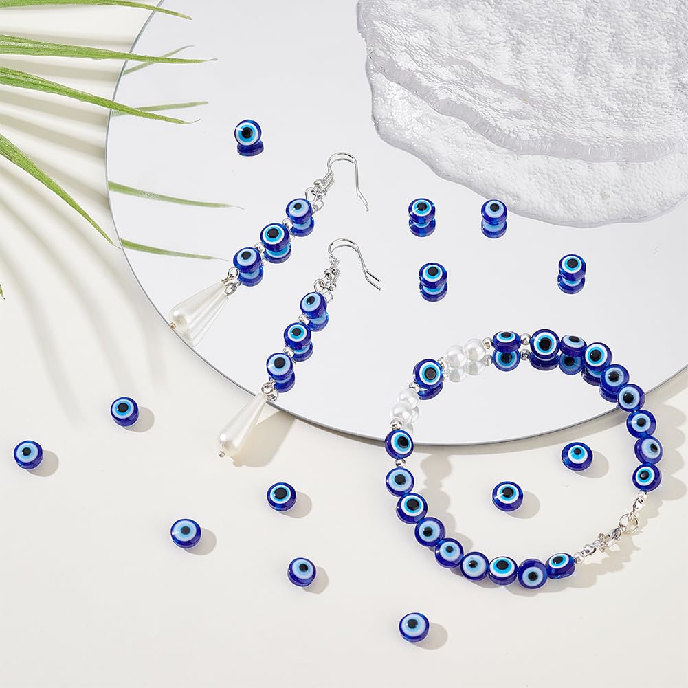 SAVITA 750 Pièces Perles De Mauvais Oil Perles D'oeil à La Maireloques