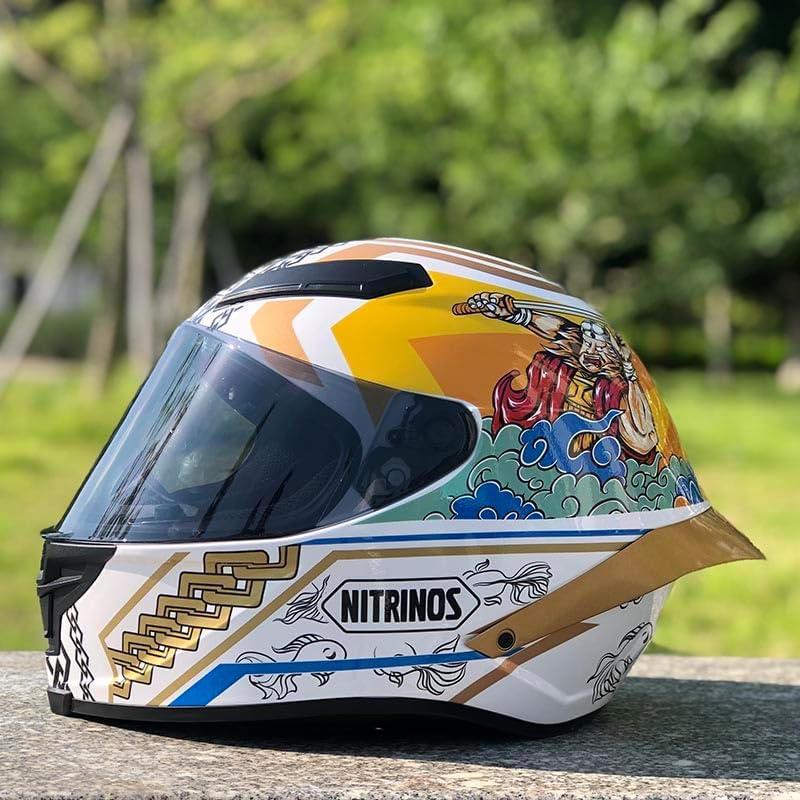 Miniatura 2 de Full Face Motorcycle Helmet ZHANSHEN Riding Motocross Racing Motobike Helmet Casco De Motocicleta