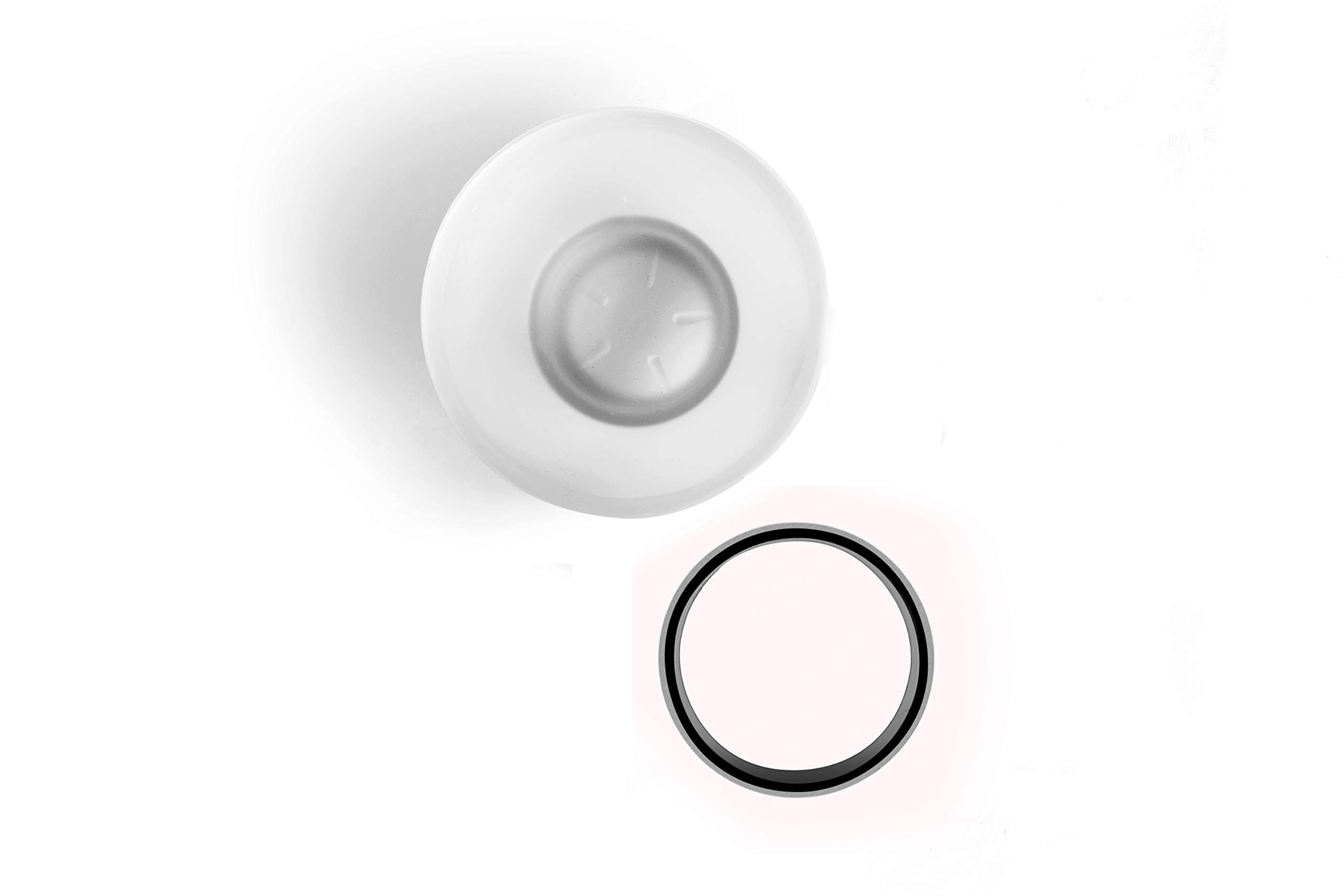 Portasapone In Acciaio Inox Spazzolato Con Vetro - Design Moderno Per Bagno - Foto 5