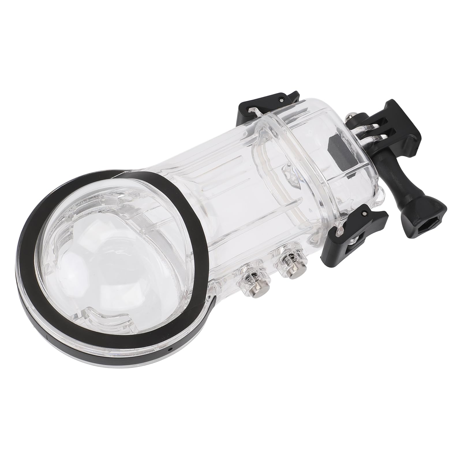 Custodia Subacquea Invisibile, Kit Custodia Impermeabile da 50 M con Guscio Impermeabile IPX8, Chiarezza del Restauro, Giunzione Panoramica a 360°, Compatibile con la Action Cam